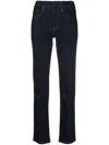 Levi's Mid-rise Straight-leg Jeans In Blau