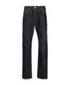 Levi's Mid-rise Wide-leg Jeans In Black