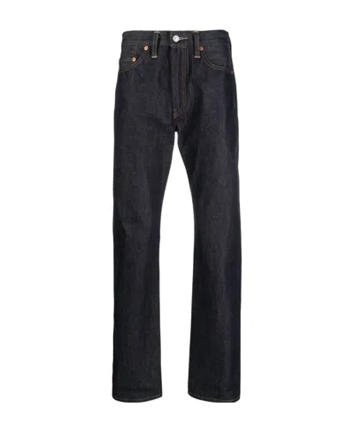 Levi's Mid-rise Wide-leg Jeans In Black
