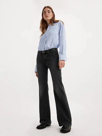 Levi's Middy Flare Women's Jeans 26x32 In On The Town