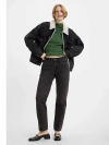 Levi's Middy Straight Women's Jeans 26x31 In Black