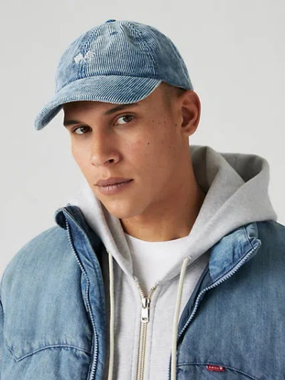 Levi's Mini Graphic Cap In Navy Blue