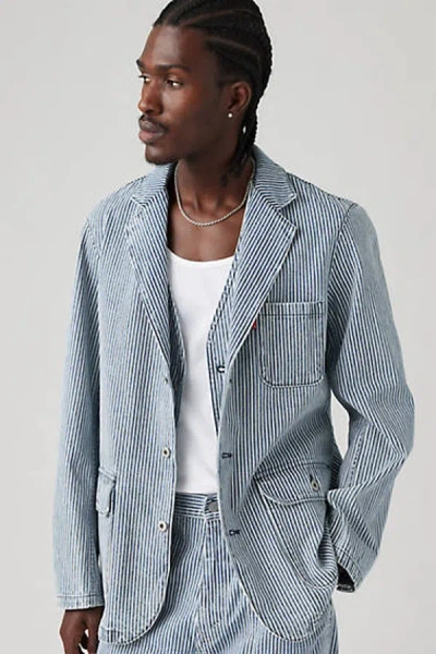 Levi's Mission Denim Blazer In Blue