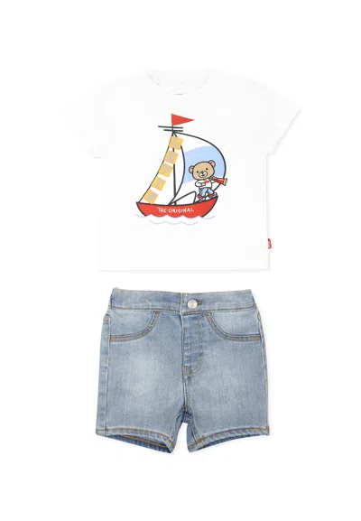 Levi's Multicolor Suit For Baby Boy With Bear