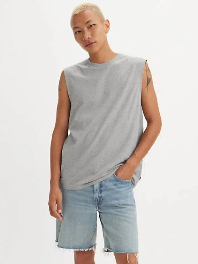Levi's Muscle Tank In Midtone Heather Grey