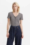 Shop Levi's Muse Tee In Black