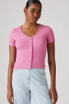 Levi's Muse Tee In Pink / Crocus