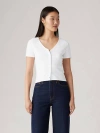 Levi's Muse Short Sleeve T-shirt In White