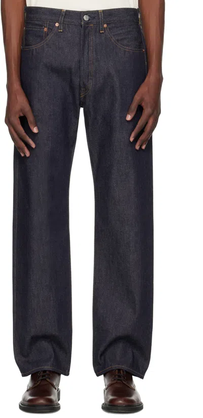Levi's Navy 1955 501 Original Fit Selvedge Jeans
