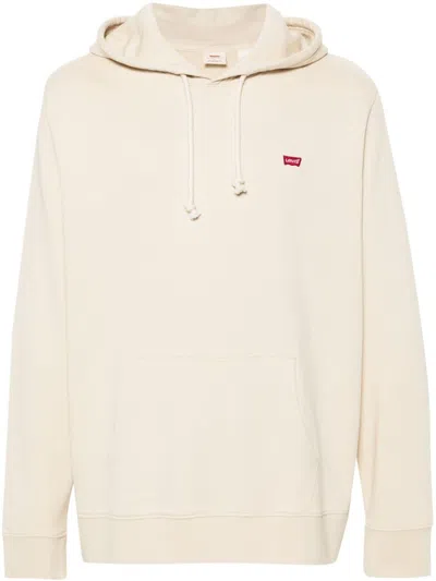 Levi's New Original Housemark Hoodie In Beige