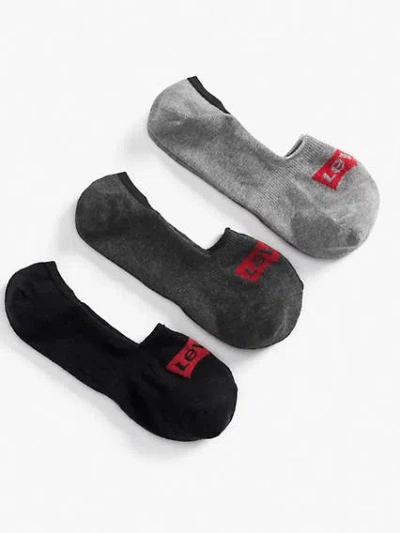 Levi's No Show Batwing Socks In Grey