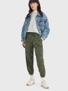 Levi's Women's Off-duty High Rise Relaxed Jogger Pants In Green
