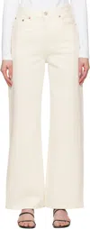 Levi's Ribcage High Waist Wide Leg Jeans In Barely Freezing