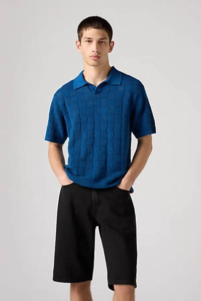 Levi's Open Collar Sweater Polo