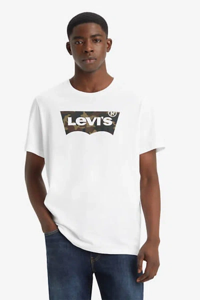 Levi's Original Housemark Tee In White