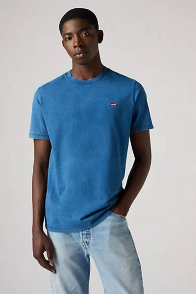 Levi's Original Batwing Logo T-shirt In Navy