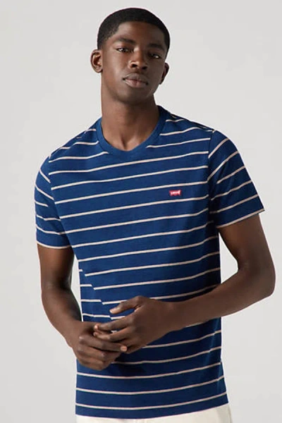 Levi's Original Housemark Tee In Blue