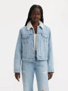 Levi's Original Sherpa Trucker Jacket In Feeling Everything