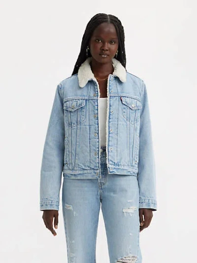 Levi's Original Sherpa Trucker Jacket In Feeling Everything