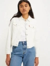Levi's Original Trucker Jacket In White Worn