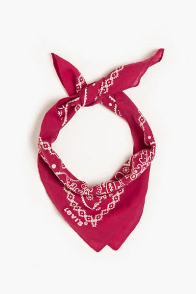 Levi's Paisley Bandana In Red