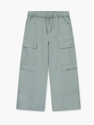 Levi's Parachute Cargo Pant Big Girls S-xl Jeans Xl In  Green Mile