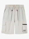 Levi's Parachute Cargo Shorts Big Boys 8-20 Xl In Neutral