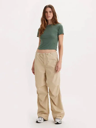 Levi's Parachute Pants In Safari