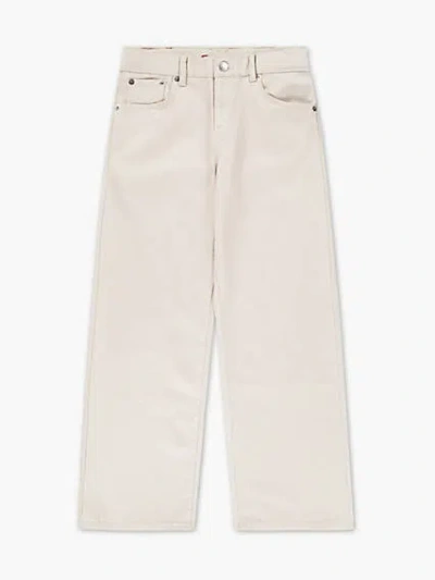 Levi's Pearlized Wide Leg Big Girls 7-16 Jeans 7 In Pearl Shimmer