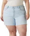 Levi's Plus Size 501 Original High-rise Shorts In Blank Spot