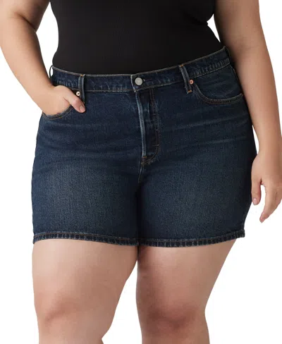 Levi's Plus Size 501 Original High-rise Shorts In Update Forward Plus