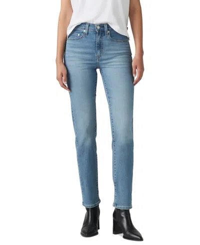 Levi's Plus Size 724 High-rise Straight Jeans In Eternal Indigo Mid