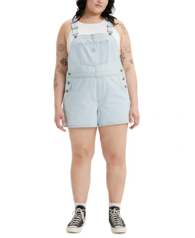 Levi's Plus Size Vintage Denim Shortalls In Changing Expectations