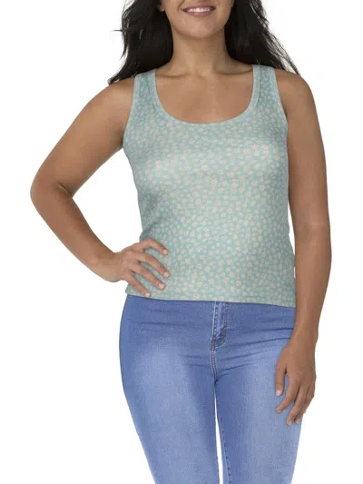 Levi's Plus Womens Racerback Floral Print Pullover Top In Multi