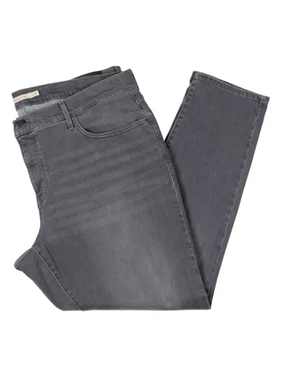 Levi's Plus Womens Shaping Low Skinny Jeans In Grey