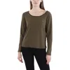 Levi's Plus Womens Striped Scoop Neck Pullover Top In Multi