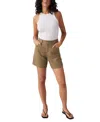 Levi's Premium Women's Cotton High Rise Baggy Shorts