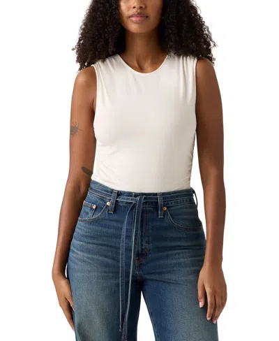 Levi's Premium Women's Crystal Ruched Sleeveless Top