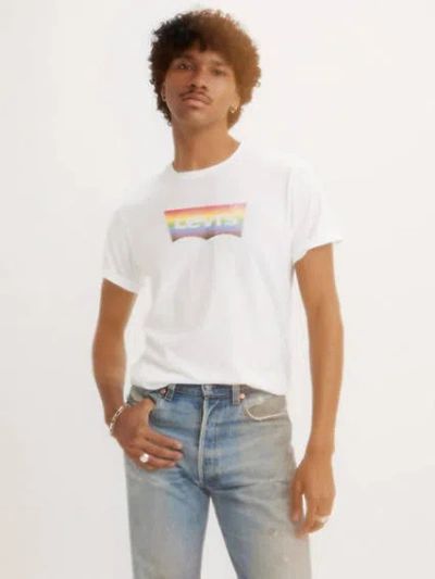 Levi's Pride Community Tee T-shirt In Bright White