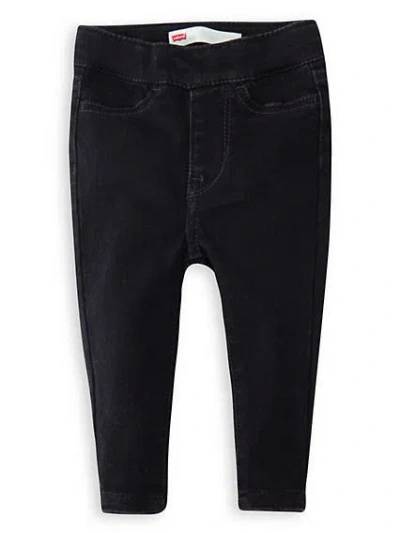 Levi's Pull On Jeggings Baby Girls 12m-24m 24m In Black