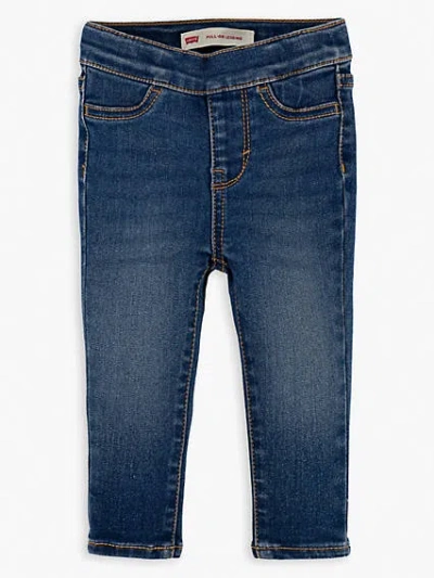 Levi's Pull On Jeggings Baby Girls 3m-9m 6m In Sweetwater