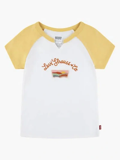 Levi's Rainbow Levis Tee Big Girls S-xl T-shirt M In Gardenia