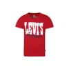 Levi's Red T-shirt For Boy With Logo In Red
