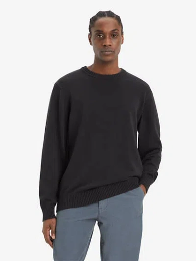 Levi's Red Tab Crewneck Sweater In Meteorite
