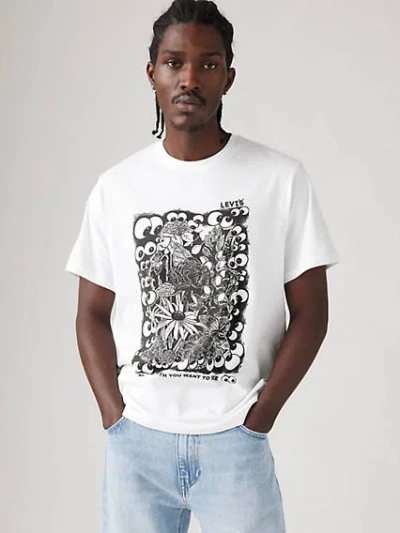 Levi's Relaxed Fit Short Sleeve Graphic T-shirt In Plant Eyes