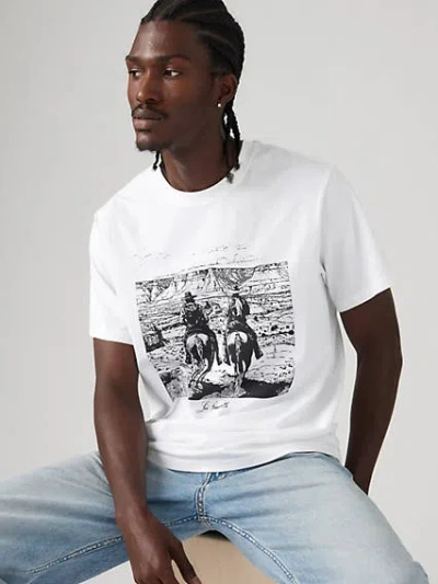 Levi's Relaxed Fit Short Sleeve Graphic T-shirt In Sunset Riders