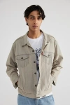 Levi's Beige Trucker Denim Jacket In Papercut