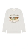 Levi's Gray Relaxed Graphic Sweatshirt In 라이트 헤더 그레이