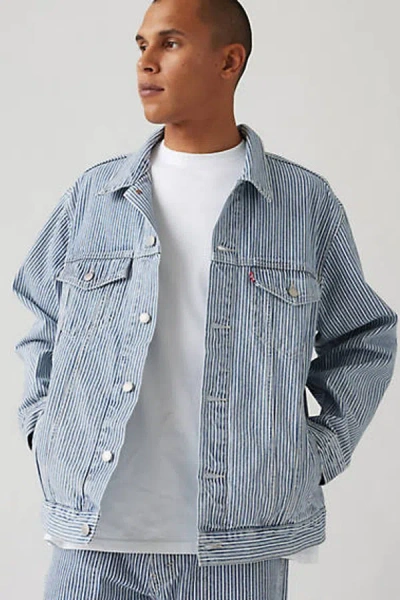 Levi's Relaxed Trucker Jacket In Blue