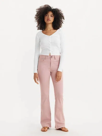 Levi's Retro 726 High Rise Flare Women's Jeans 30x32 In Pale Mauve